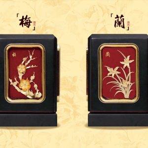 JF-GM-015（旋转笔筒-梅兰竹菊） - Image 4